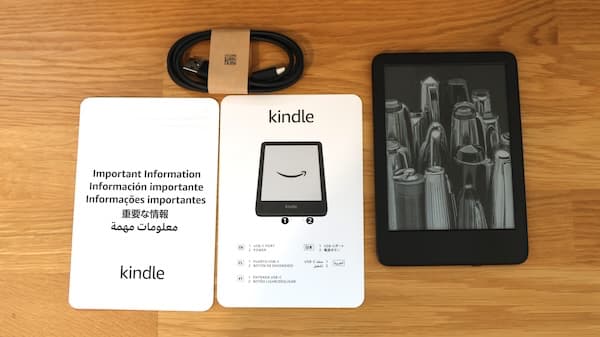 newkindle2024の内容物