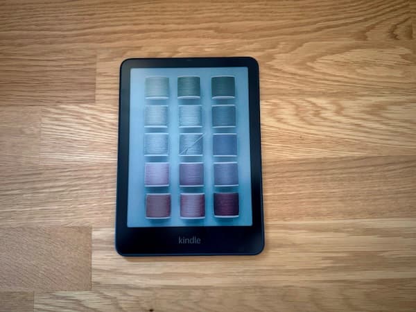KIndle colorsoftのロック画面1