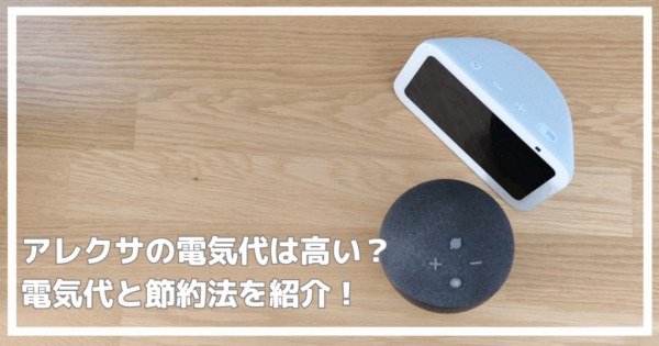 アレクサの電気代は高い?