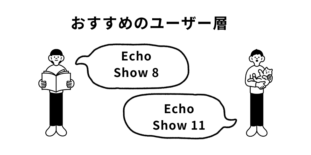 エコーショー8・11 おすすめのユーザー層