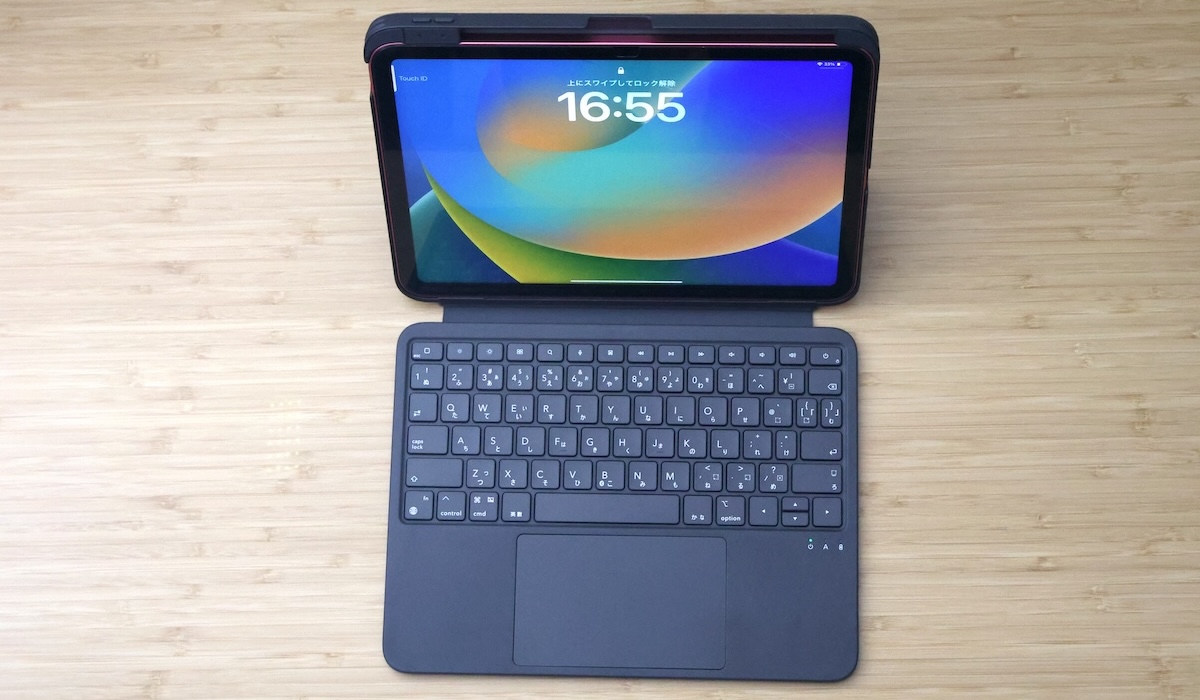 ESR KEABOARD CASEを上から