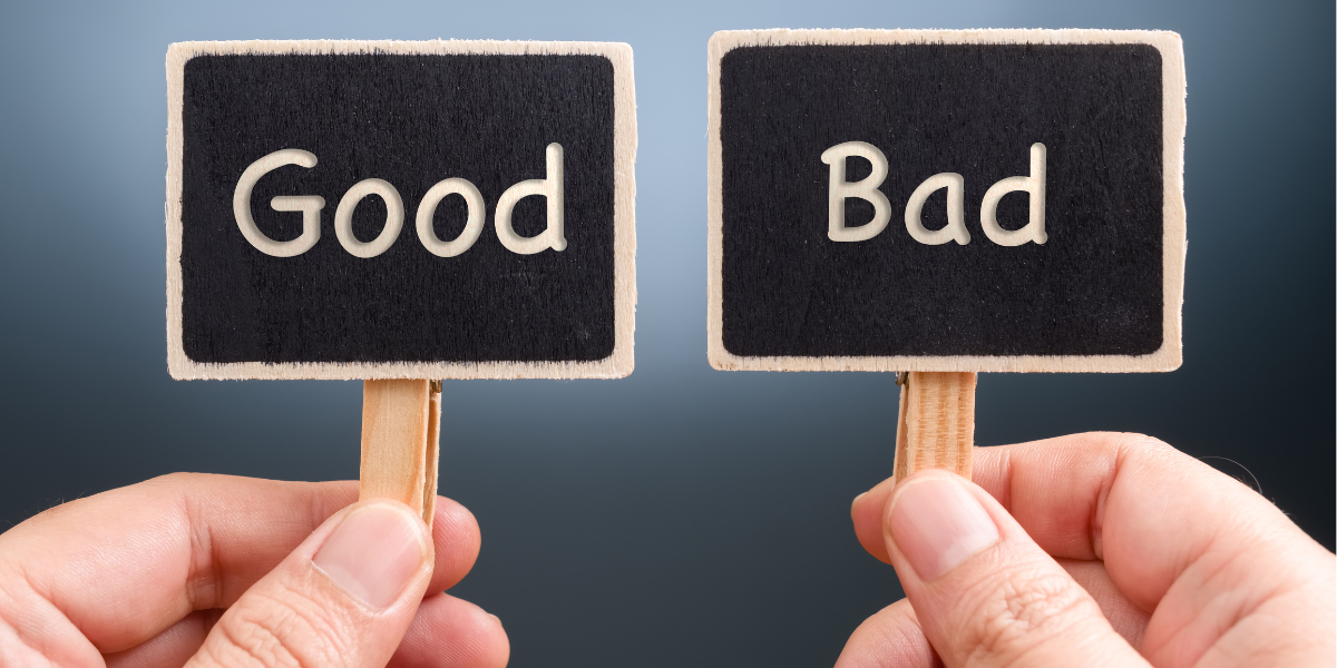 good、badの写真