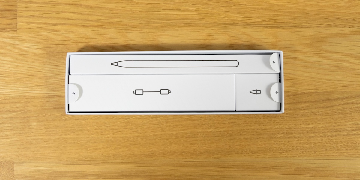 ESRスライタスペンの箱の中身