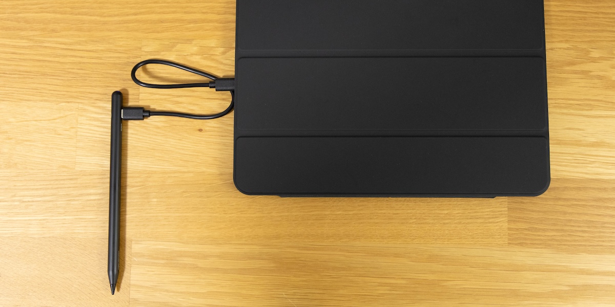 ESRスライタスペンをiPadで充電