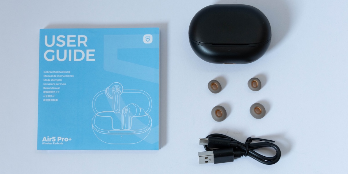 SOUNDPEATS Air pro5同梱物