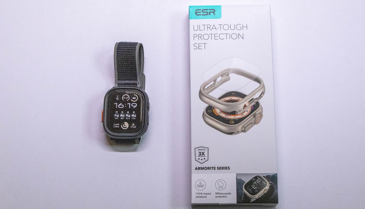 Apple Watch ultra3とESRのケース