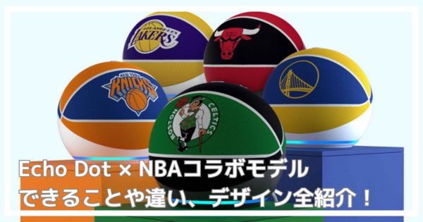 echo dot　NBAコラボモデル