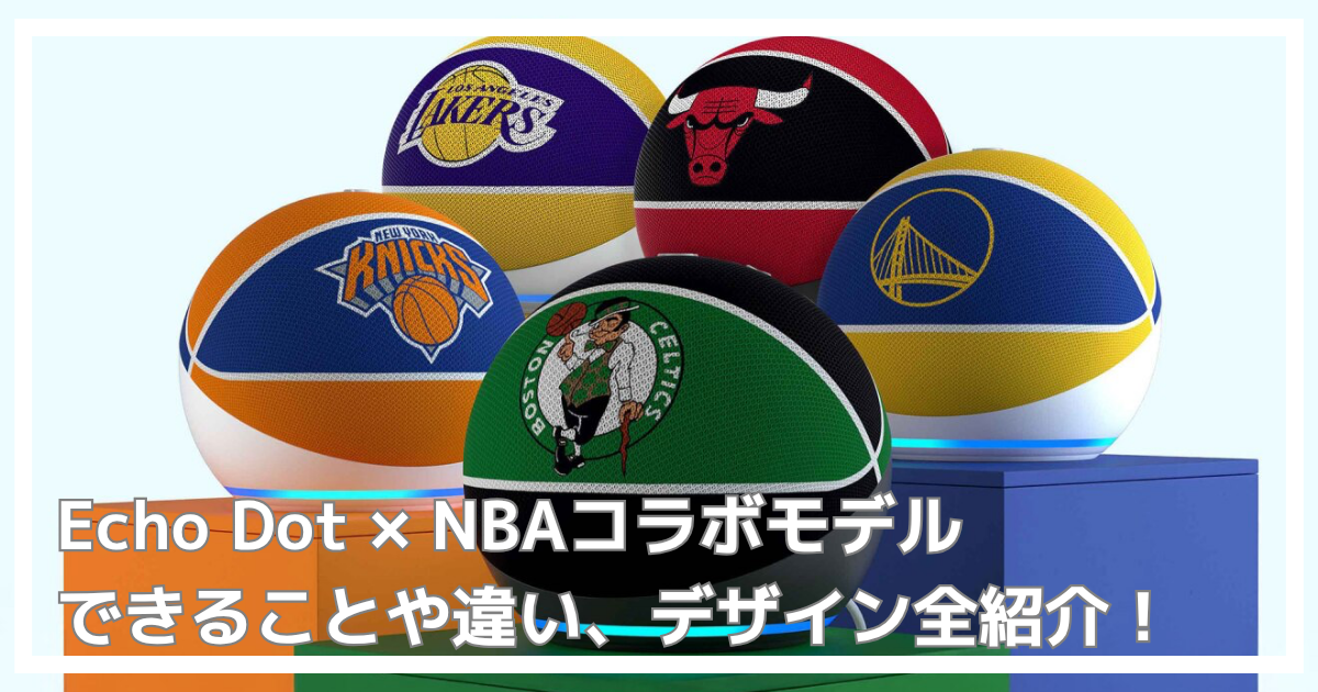 echo dot　NBAコラボモデル