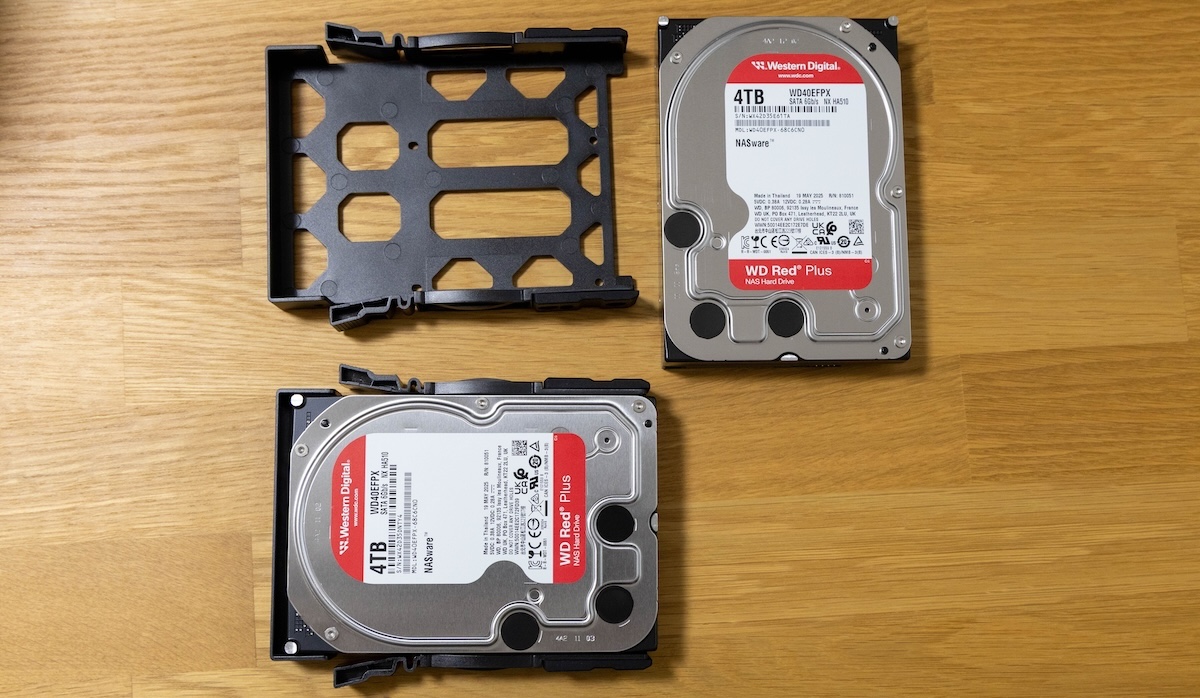 DH2300　HDD 取り付け方法